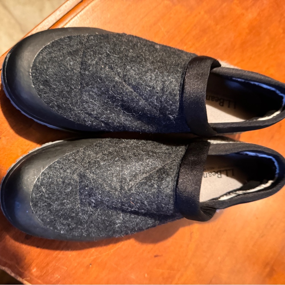 L.L. Bean Charcoal Slip-On Footwear
